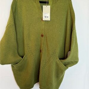 Poetry Fashion Olive Green Women's Sweater